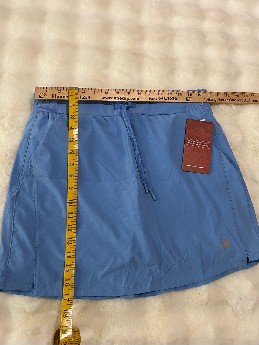 Blue Canada Weather Gear Active Skort Size Large NWT - Picture 12 of 12